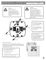 Preview for 4 page of Vive Comfort TP-S-701i Installation Instructions Manual