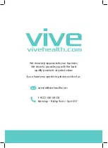 Предварительный просмотр 6 страницы Vive LVA1059 User Manual