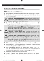 Preview for 8 page of VIVESS WK10001E Manual