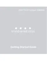 Preview for 1 page of Vividwireless ViViFi C900W Getting Started Manual