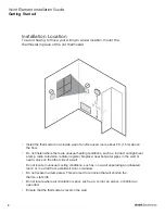 Предварительный просмотр 8 страницы Vivint SmartHome ELEMENT User Manual