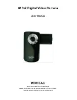 Preview for 1 page of Vivitar 610v2 User Manual