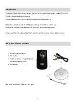 Preview for 3 page of Vivitar 620HD DVR User Manual