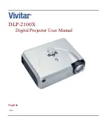 Vivitar DLP-2100X User Manual preview