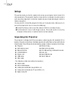 Preview for 13 page of Vivitar DLP-2100X User Manual