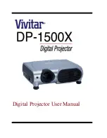 Vivitar DP1500 X User Manual preview