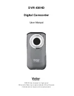 Preview for 1 page of Vivitar DVR 430HD User Manual