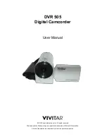 Vivitar DVR 505 User Manual preview
