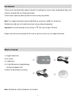 Preview for 3 page of Vivitar DVR 508NHD User Manual