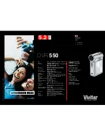 Vivitar DVR 550 Brochure preview