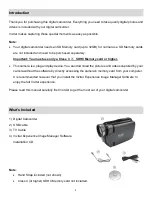 Preview for 3 page of Vivitar DVR 558HD User Manual