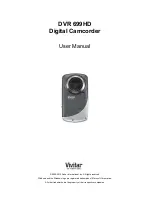 Vivitar DVR 699HD User Manual preview