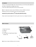 Preview for 3 page of Vivitar DVR 740HD User Manual