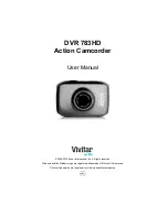 Vivitar DVR 783HD User Manual предпросмотр