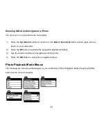 Preview for 62 page of Vivitar DVR 850HD User Manual