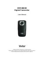 Vivitar DVR 896HD User Manual preview