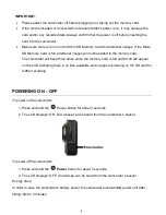 Preview for 9 page of Vivitar DVR 906 lifecam User Manual