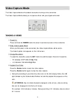 Preview for 16 page of Vivitar DVR 906 lifecam User Manual