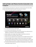 Preview for 25 page of Vivitar DVR 906 lifecam User Manual