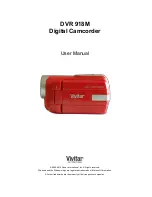 Vivitar DVR 918M User Manual preview