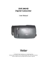 Vivitar DVR 946HD User Manual preview