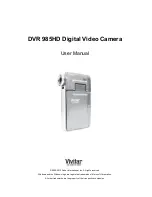 Vivitar DVR 985HD User Manual preview