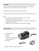 Preview for 3 page of Vivitar DVR710HDv2 User Manual