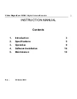 Preview for 2 page of Vivitar MagnaCam 1025x1 Digital Camera/Binocular Instruction Manual