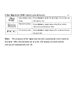 Preview for 8 page of Vivitar MagnaCam 1025x1 Digital Camera/Binocular Instruction Manual