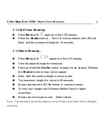 Preview for 11 page of Vivitar MagnaCam 1025x1 Digital Camera/Binocular Instruction Manual