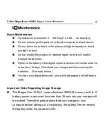 Preview for 18 page of Vivitar MagnaCam 1025x1 Digital Camera/Binocular Instruction Manual