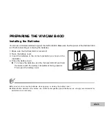 Preview for 15 page of Vivitar Tripod/Video Equipment Manual