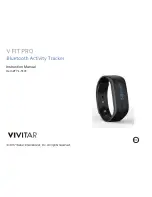 Vivitar V Fit Pro TYL-5101 Instruction Manual preview