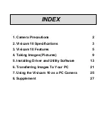 Preview for 2 page of Vivitar V10b User Manual