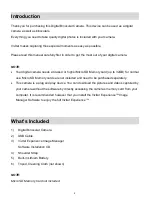 Preview for 3 page of Vivitar VIV-CV-1632 User Manual