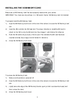 Preview for 9 page of Vivitar vivcam T5050 User Manual