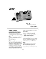 Preview for 1 page of Vivitar Vivicam 2000 User Manual