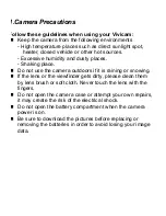 Preview for 3 page of Vivitar Vivicam 30 Quick Start Manual