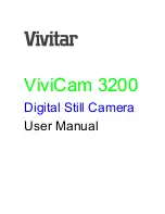 Preview for 1 page of Vivitar Vivicam 3200 User Manual