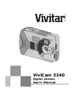 Preview for 1 page of Vivitar ViviCam 3340 User Manual