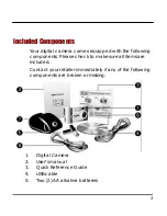 Preview for 7 page of Vivitar Vivicam 3610 User Manual