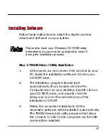 Preview for 29 page of Vivitar Vivicam 3610 User Manual