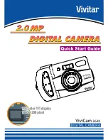 Vivitar Vivicam 3630 Quick Start Manual preview