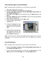 Preview for 22 page of Vivitar Vivicam 3630 Quick Start Manual