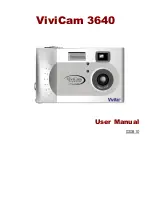 Vivitar Vivicam 3640 User Manual preview