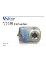 Vivitar Vivicam 3650 User Manual preview