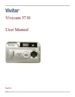 Vivitar Vivicam 3710 User Manual preview