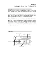 Предварительный просмотр 4 страницы Vivitar Vivicam 3710 User Manual