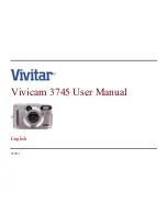 Vivitar Vivicam 3745 User Manual preview