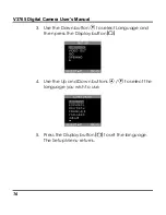 Preview for 20 page of Vivitar ViviCam 3765 Instruction Manual